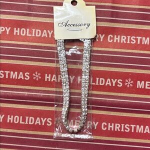 Rhinestone stretch bracelet